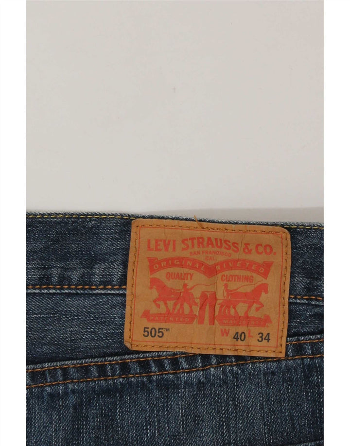 Levi's Herren 505 Denim Shorts W40 XL Marineblau