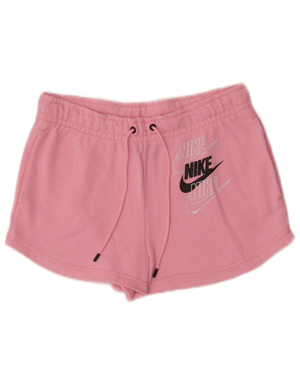 Nike Damen Graphic Sport Shorts UK 10 Small Pink