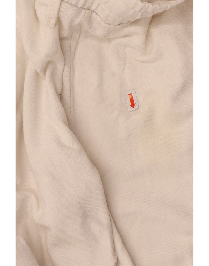 Puma Damen Trainingshose Jogger UK 14 Mittelweiße Baumwolle