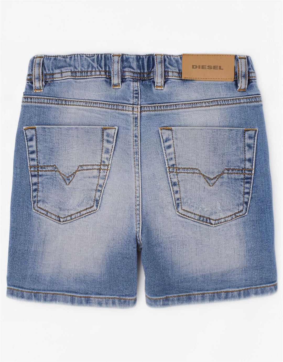Diesel Jungen Distressed Denim Shorts 3-4 Jahre W20 Blaue Baumwolle