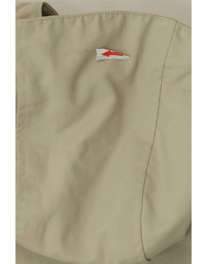 Woolrich Herren-Anorakjacke mit Kapuze, UK 38, mittlerer Khaki-Farbblock