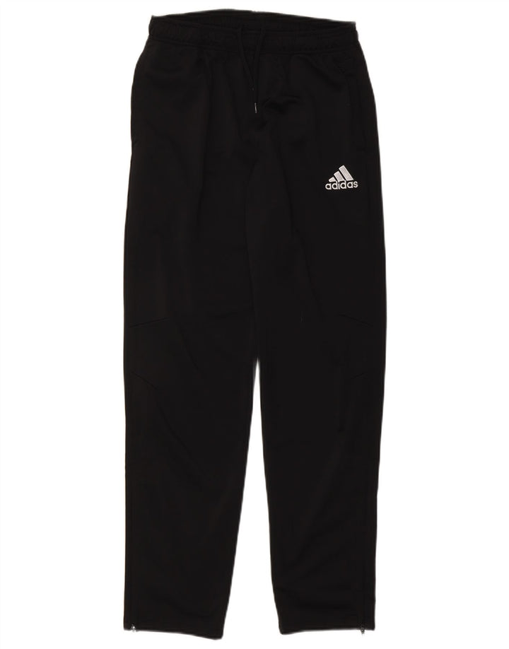 Adidas Trainingshose für Jungen, 13–14 Jahre, schwarzes Polyester