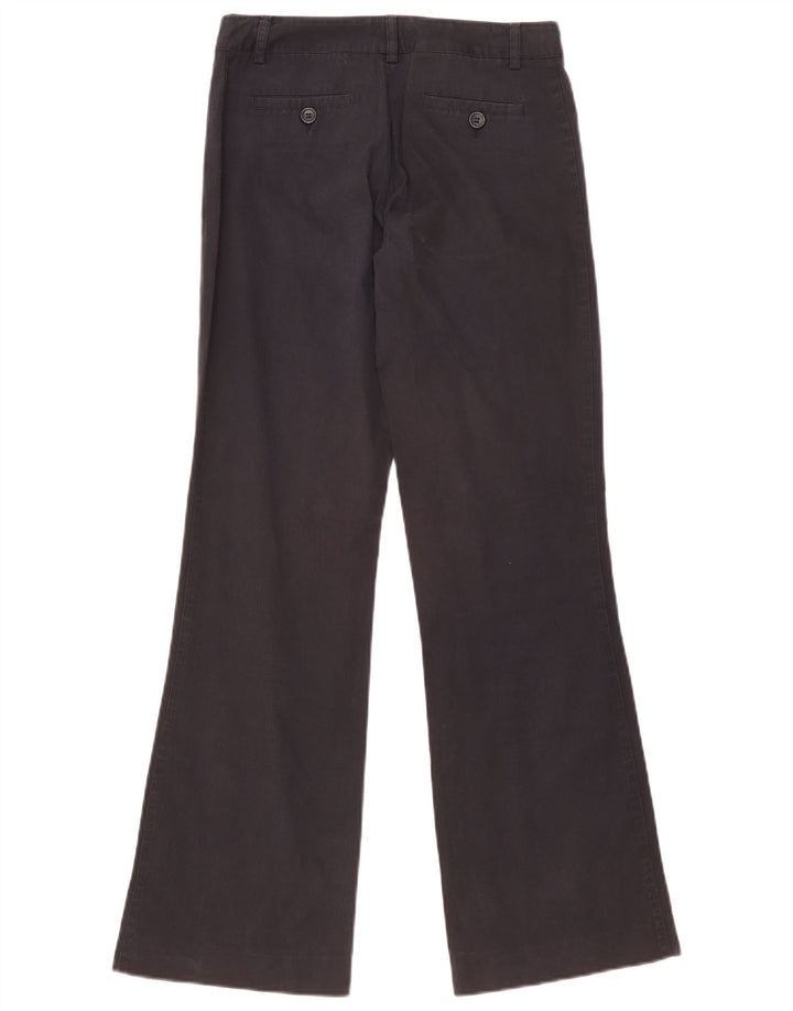 Massimo Dutti Damen Bootcut Freizeithose EU 38 Small W28 L31 Marineblau