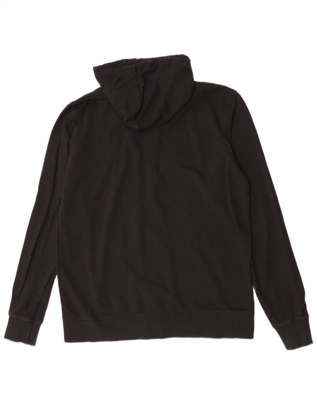 Lotto Herren-Kapuzenpullover mit Reißverschluss, groß, aus schwarzer Baumwolle