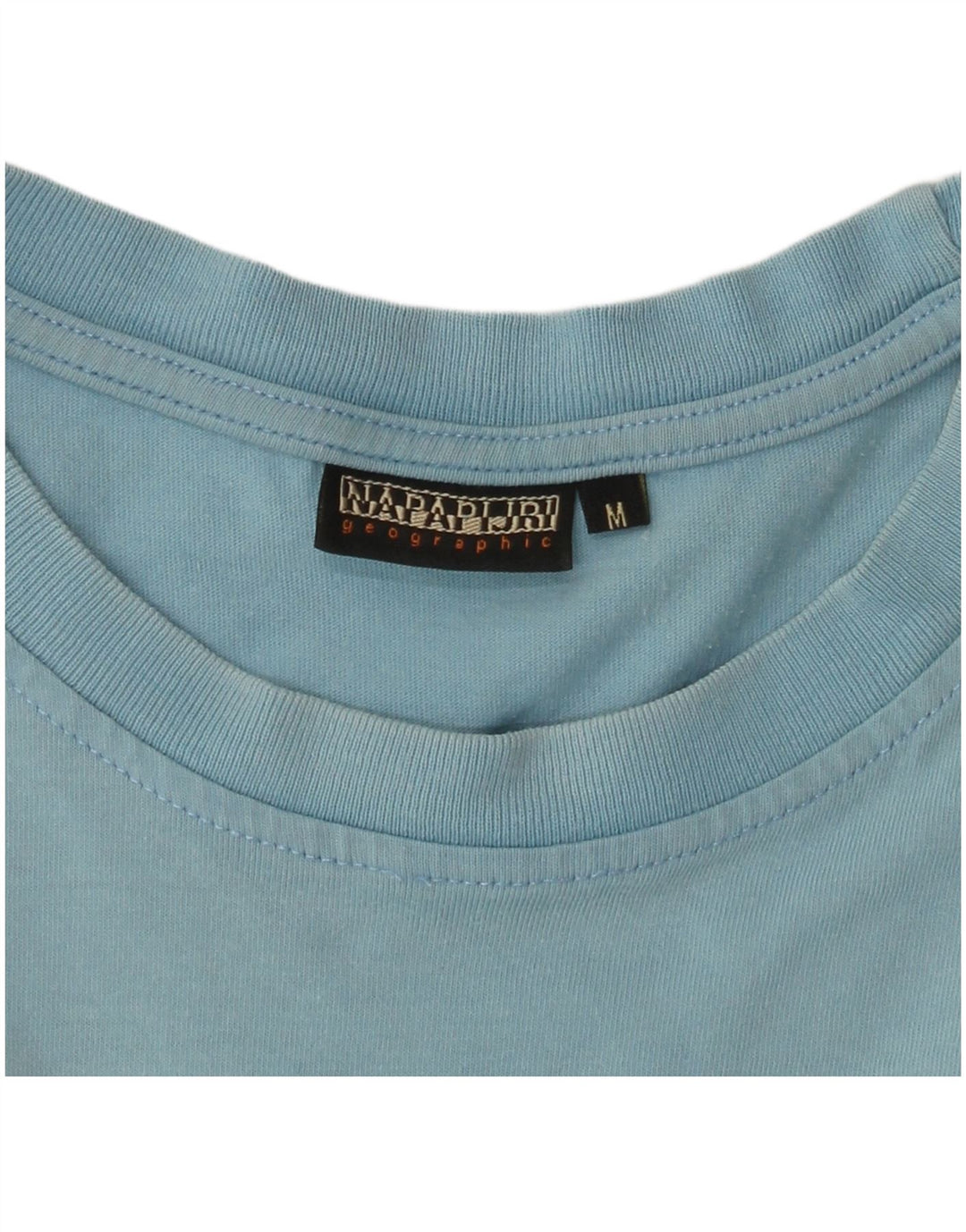 NAPAPIJRI Herren Geographic Graphic T-Shirt Top Mittelblau