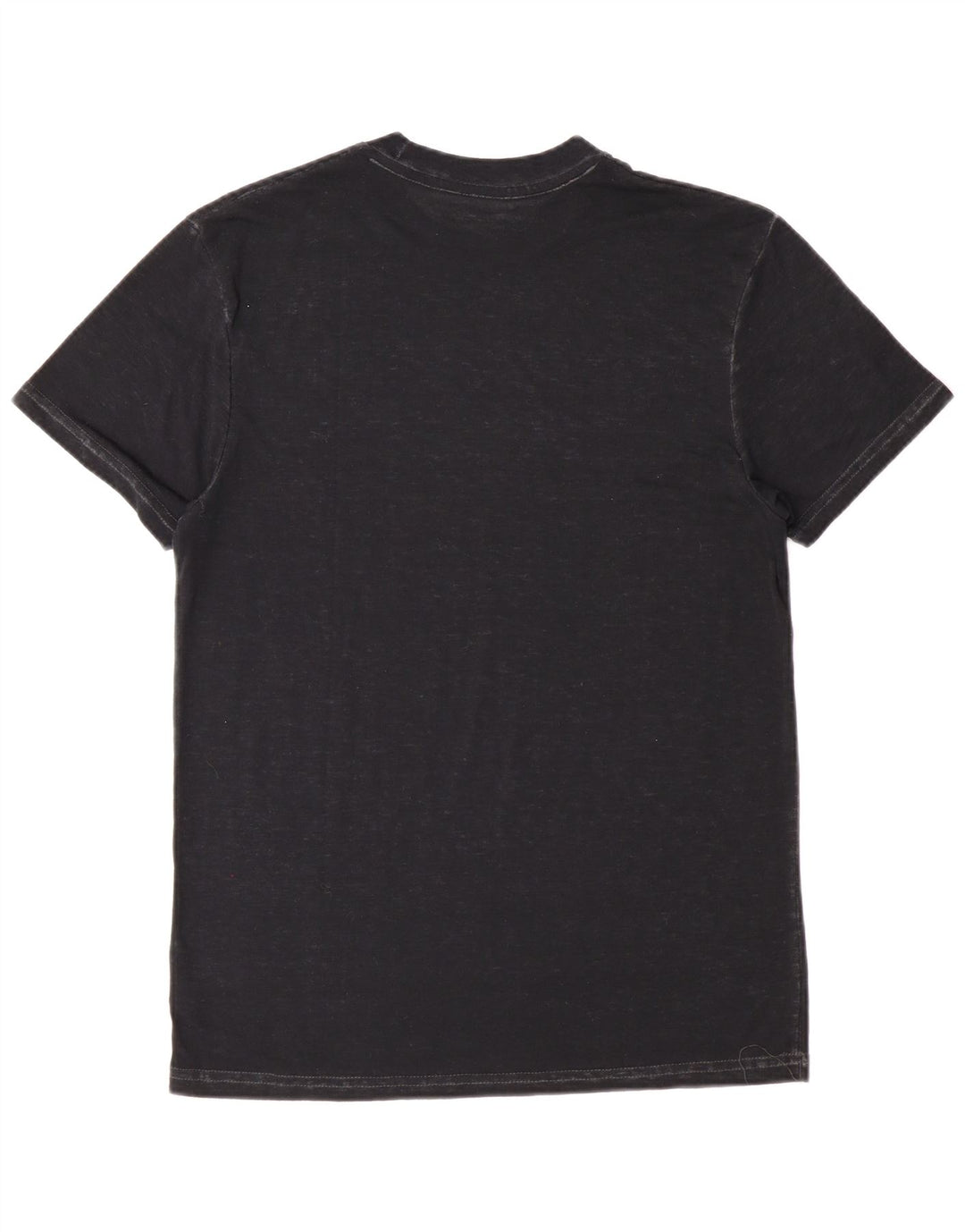 Hard Rock Cafe Herren Amsterdam Grafik-T-Shirt aus mittelschwarzer Baumwolle