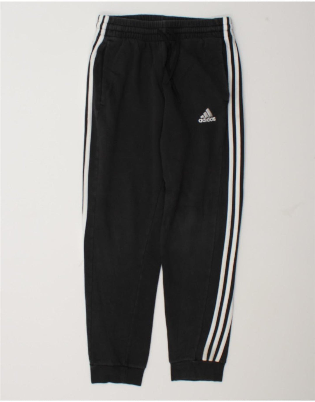 Adidas Herren-Trainingshose, Jogginghose, mittelschwarz, Baumwolle