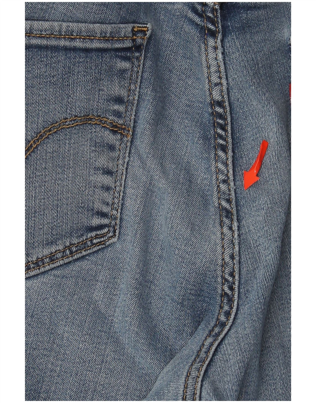 Levi's Damen 712 Slim Jeans W30 L32 Blaues Lyocell
