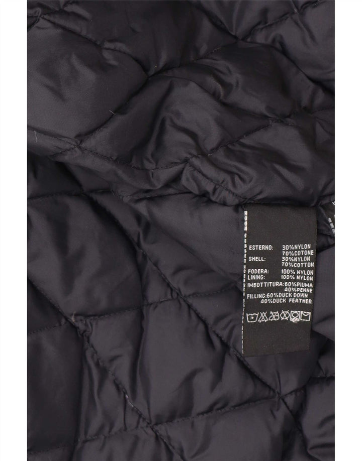 Refrigue Herren Bomberjacke UK 42 XL Marineblau Baumwolle
