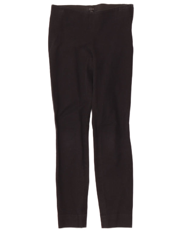 Cos Damen Leggings EU 34 XS Schwarze Baumwolle