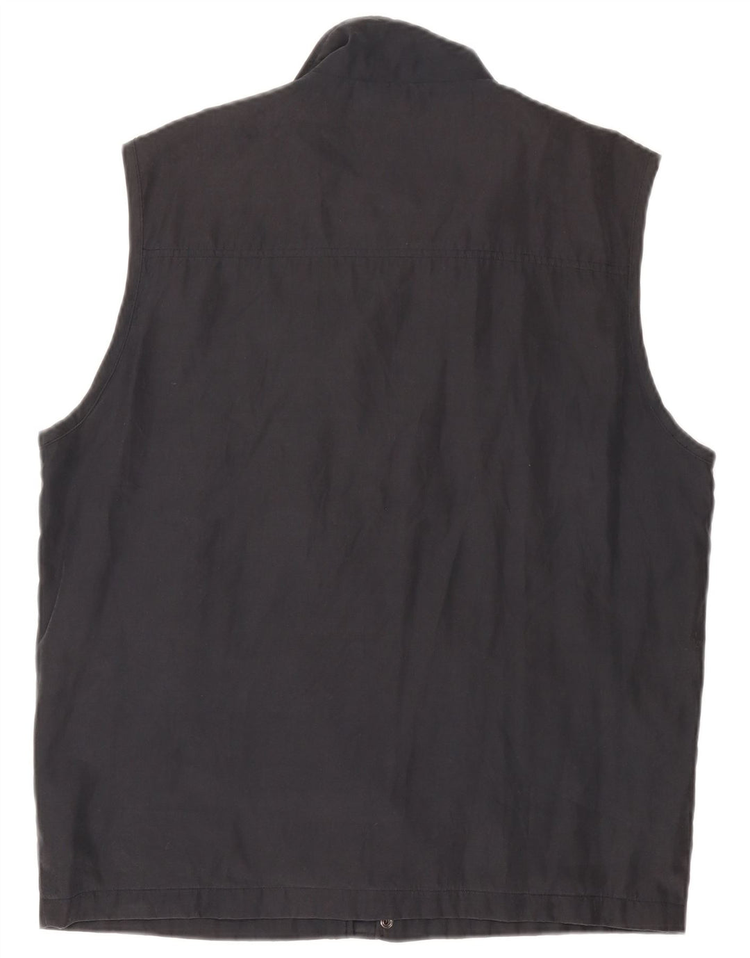 Wampum Herren Utility Gilet UK 42 XL Schwarz Polyester