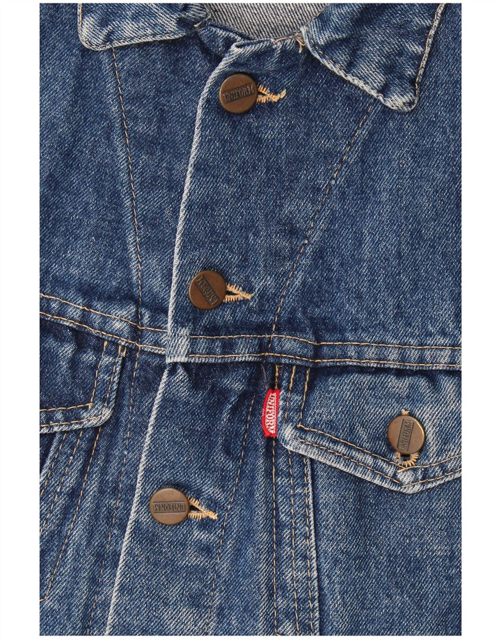 Uniform Herren Jeansweste UK 36 Small Blue