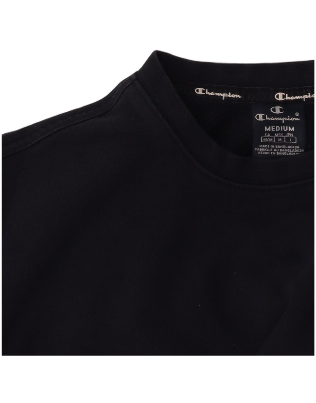 CHAMPION Mens Sweatshirt Jumper Medium Navy Blue