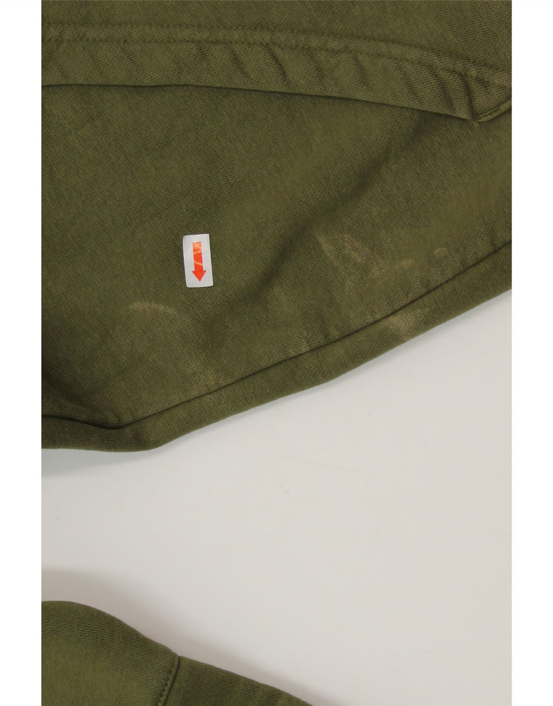 ADIDAS Herren Graphic Hoodie Pullover XS Khaki Colourblock Baumwolle