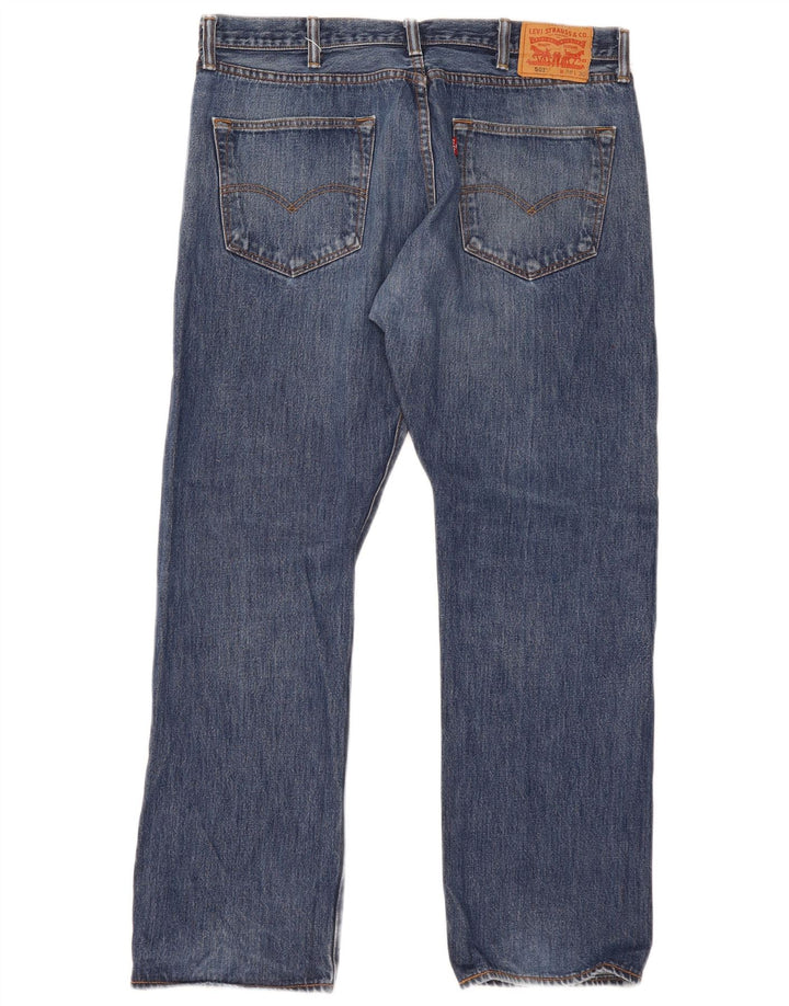 Levi's Herren 501 Straight Jeans W38 L30 Blaue Baumwolle