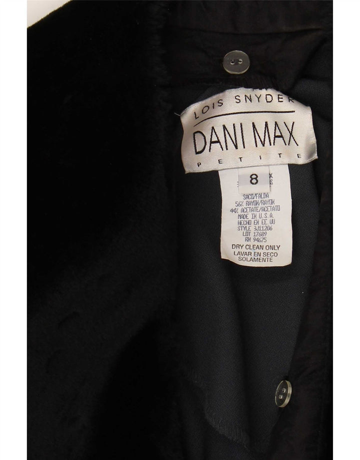 Lois Synder Damen Dani Max Blazer Jacke US 8 Medium Navy Blue