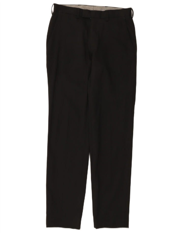Marks & Spencer Damen Performance Slim Anzughose W28 L33 Schwarz