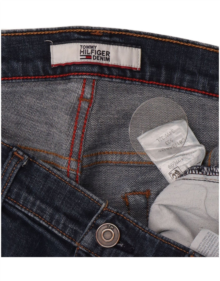 Tommy Hilfiger Herren Slim Jeans W34 L32 Blau