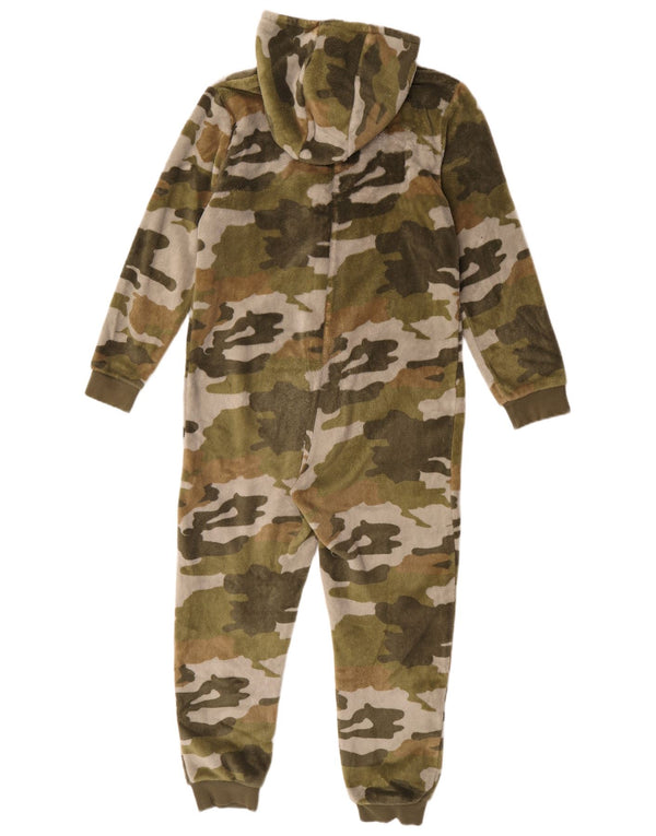 Marks & Spencer Langarm-Overall für Jungen, 11–12 Jahre, Khaki-Tarnung