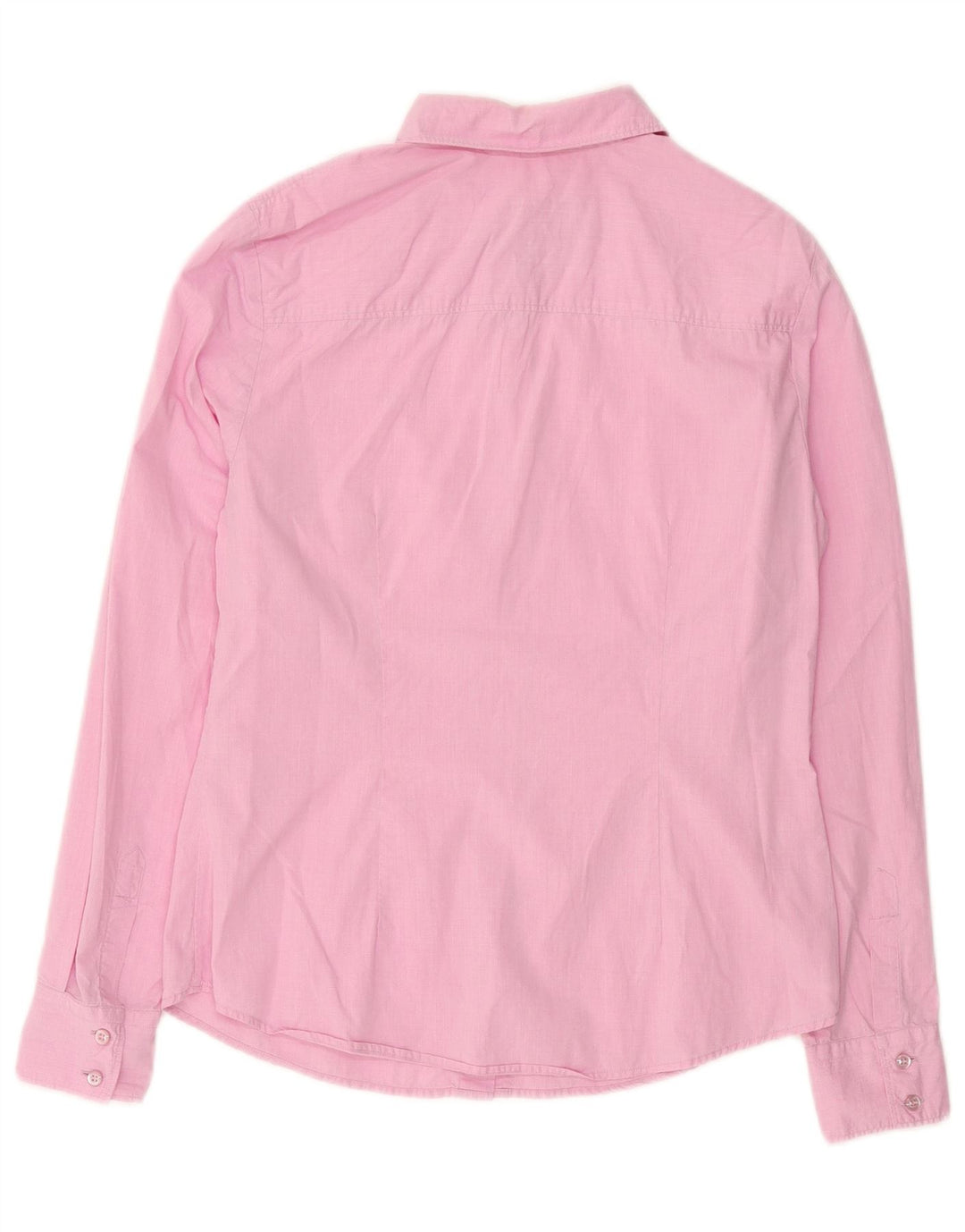 PAUL & SHARK Damen Hemd IT 44 Mittelrosa Baumwolle