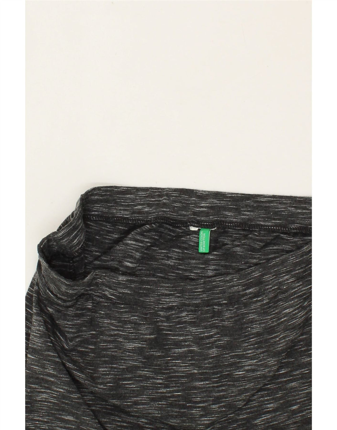 BENETTON Womens Pencil Skirt W36 XL Grey Flecked Vintage Benetton and Second-Hand Benetton from Messina Hembry 