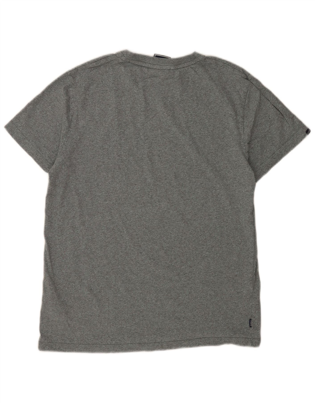 Superdry Herren T-Shirt Top Large Grau Baumwolle