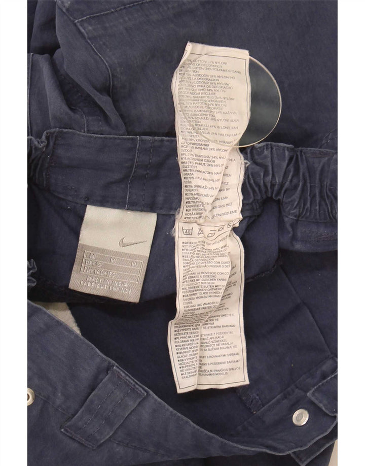 Nike Bermudashorts für Jungen, 10–11 Jahre, Größe M, W24, Marineblau, Baumwolle