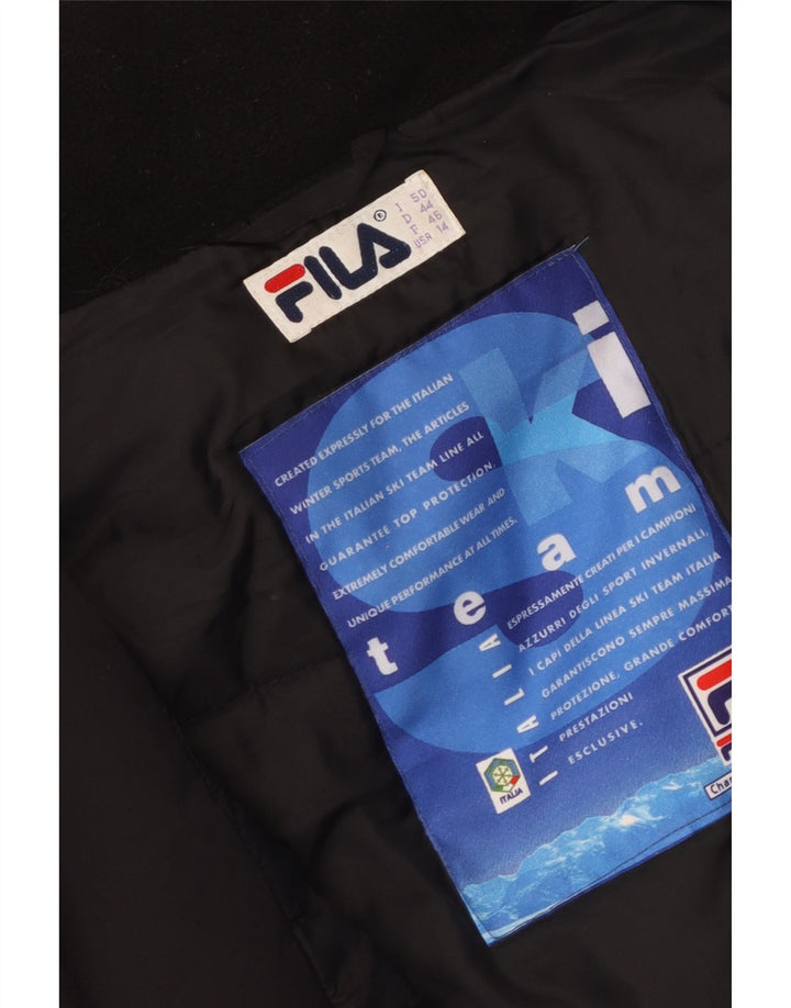 Fila Damen Skijacke US 14 XL Schwarz Colourblock