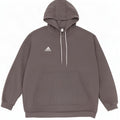 Adidas Herren Kapuzenpullover 2XL Grau Baumwolle