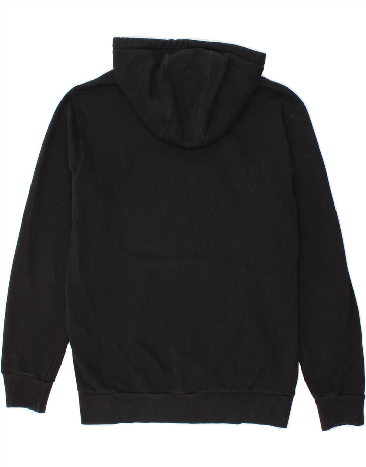 PUMA Mens Graphic Hoodie Jumper Medium Black Vintage Puma and Second-Hand Puma from Messina Hembry 