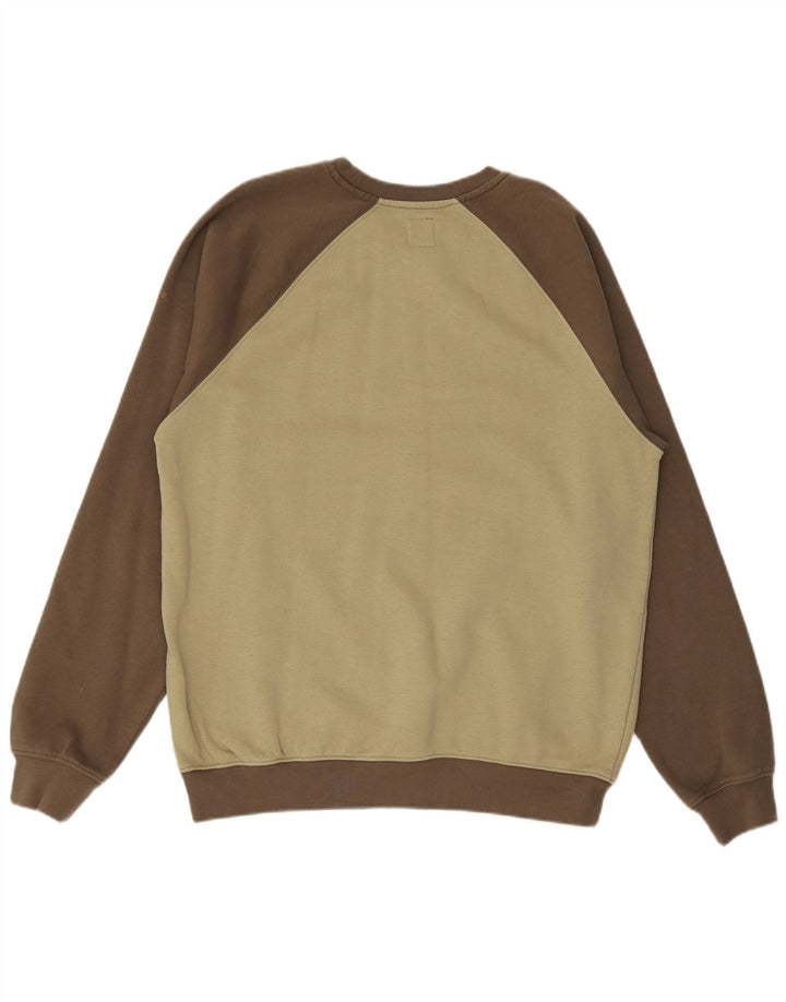 VANS Herren-Sweatshirt-Pullover, mittlere Khaki-Farbblock-Baumwolle
