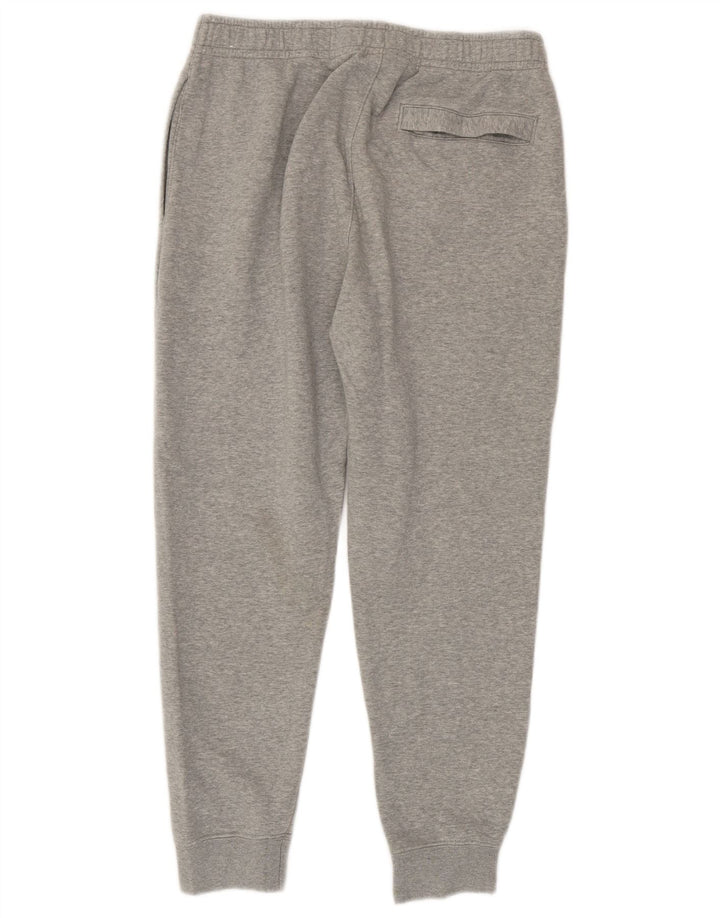 NIKE Herren-Trainingshose, Jogginghose, mittelgrau gefleckte Baumwolle