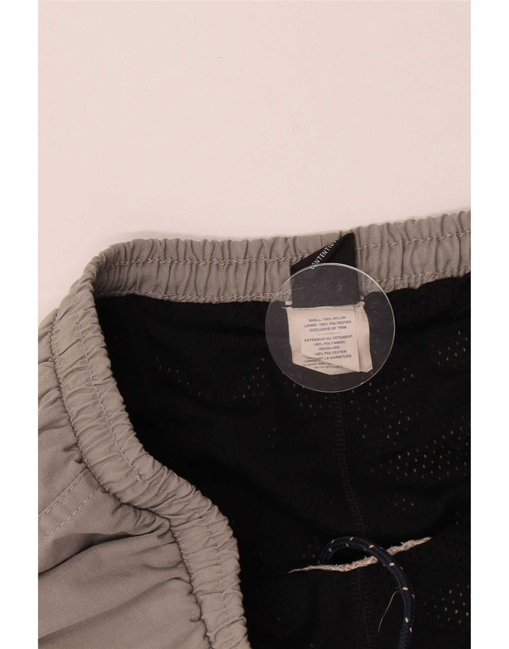 Patagonia Herren-Sportshorts aus mittelgrauem Nylon