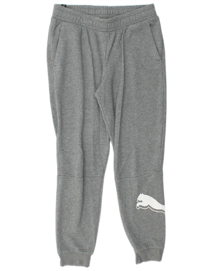 Puma Womens Graphic Trainingshose Jogger UK 14 Mittelgrau gefleckt