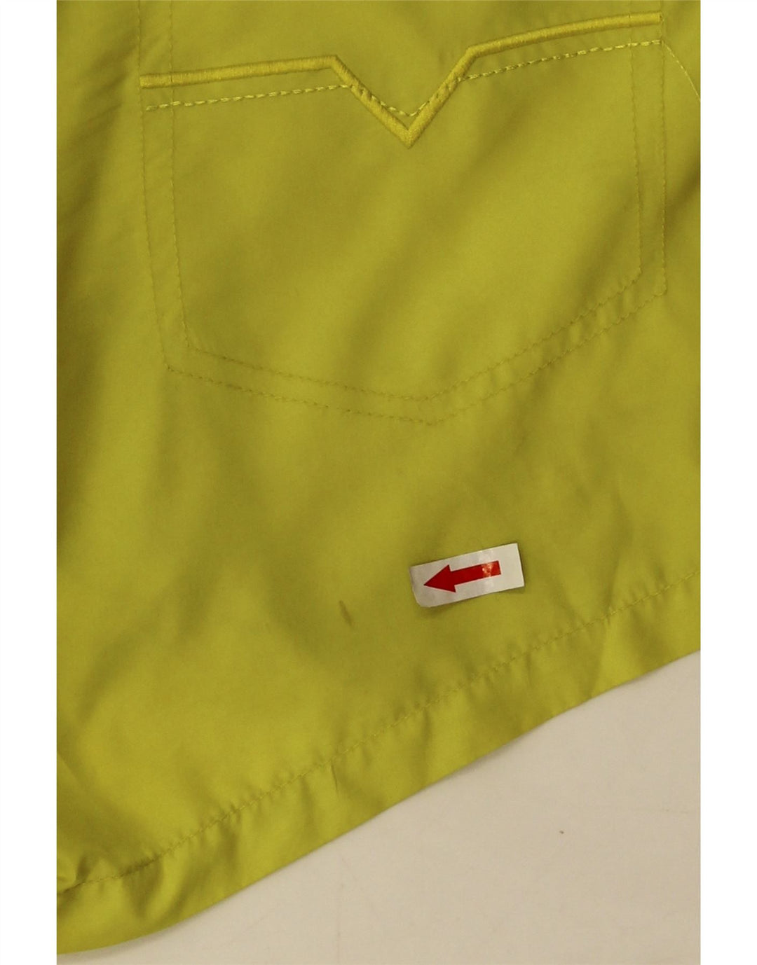 Diesel Damen Badeshorts mit Grafik, UK 14, Mittelgrün, Polyester