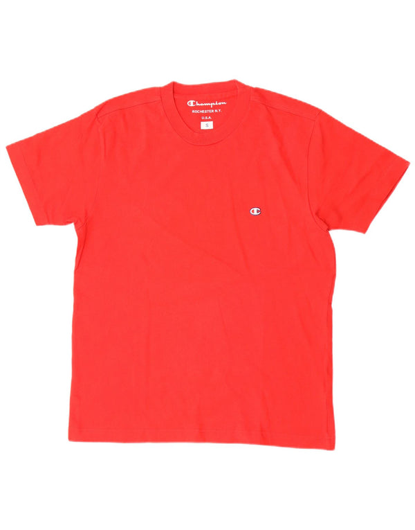 Champion Herren T-Shirt Top Small Rot