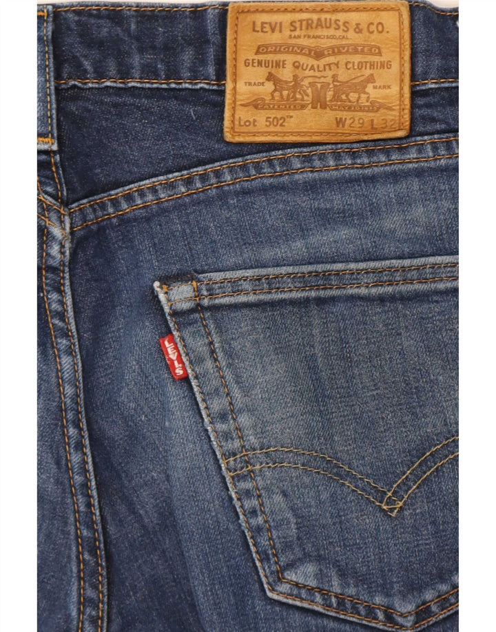 Levi's Herren 502 Tapered Jeans W29 L32 Blau
