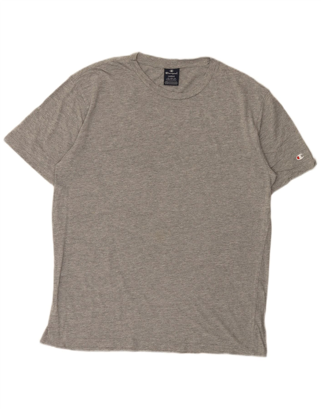 Champion Herren T-Shirt Top Large Grau meliert