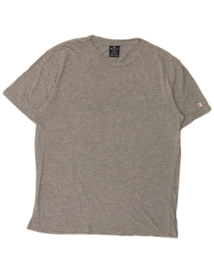Champion Herren T-Shirt Top Large Grau meliert