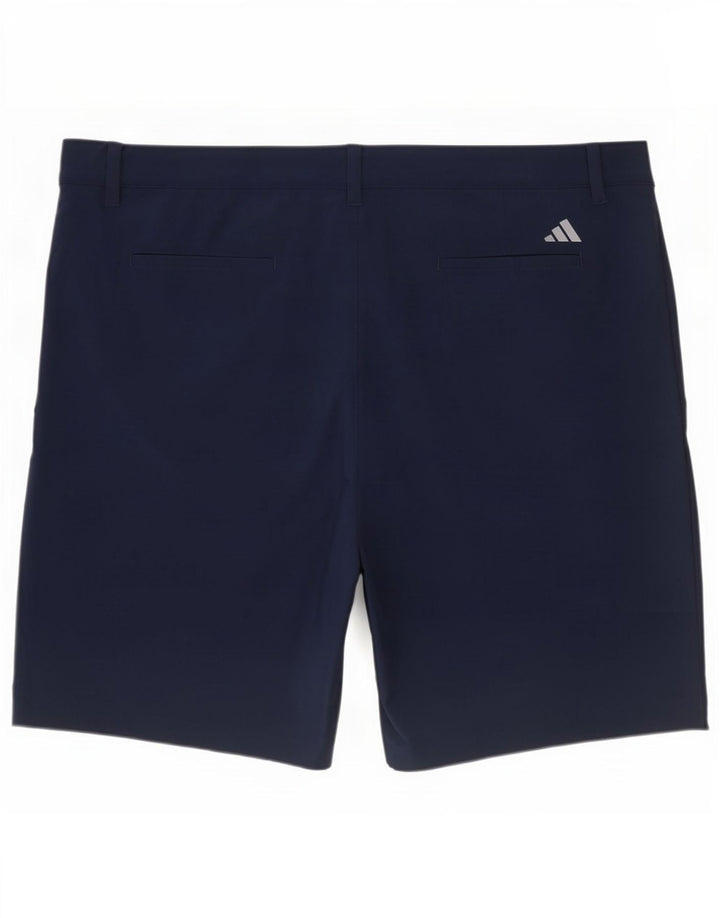 Adidas Herren Chino Shorts W40 XL Marineblau Polyester