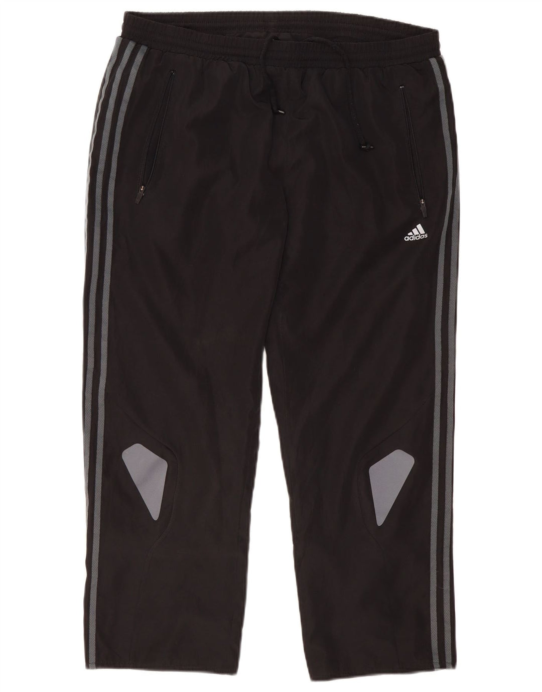 Adidas Damen Climacool Crop Trainingshose UK 16 Large Schwarz