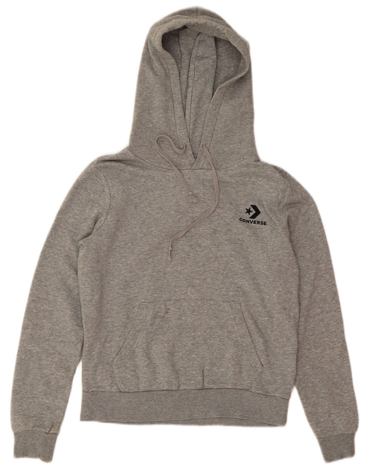 Converse Herren Kapuzenpullover, Größe S, Grau, Baumwolle