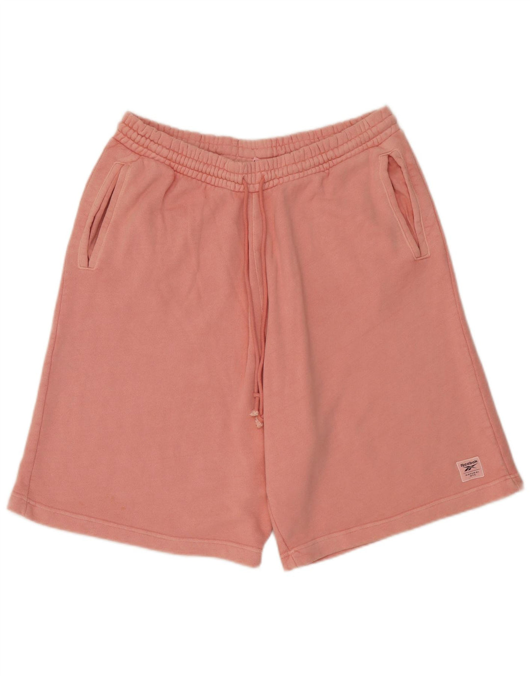 Reebok Herren-Sportshorts, groß, rosa, Baumwolle