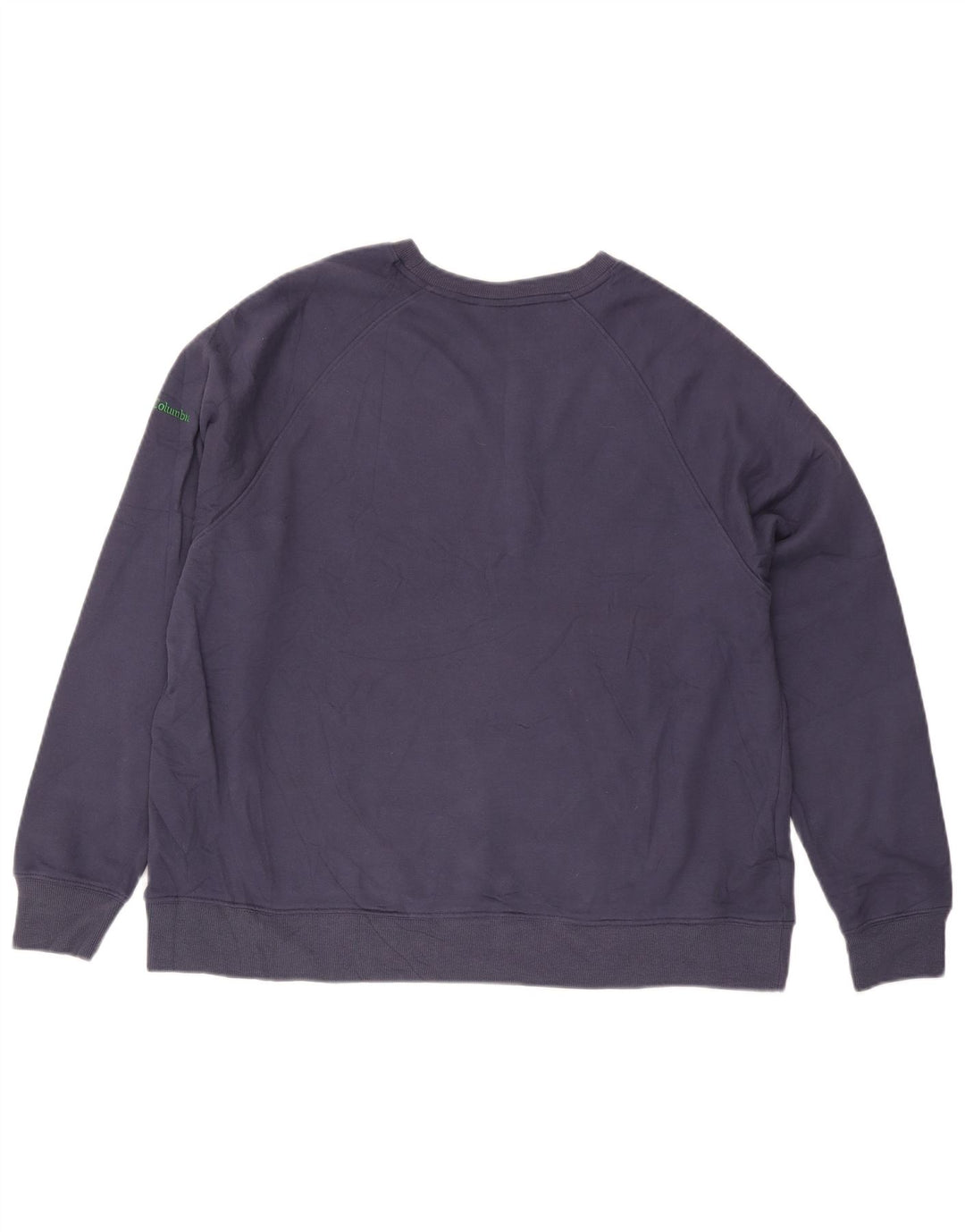 COLUMBIA Damen-Sweatshirt mit lockerer Passform, Grafik, UK 20 2XL, Marineblau