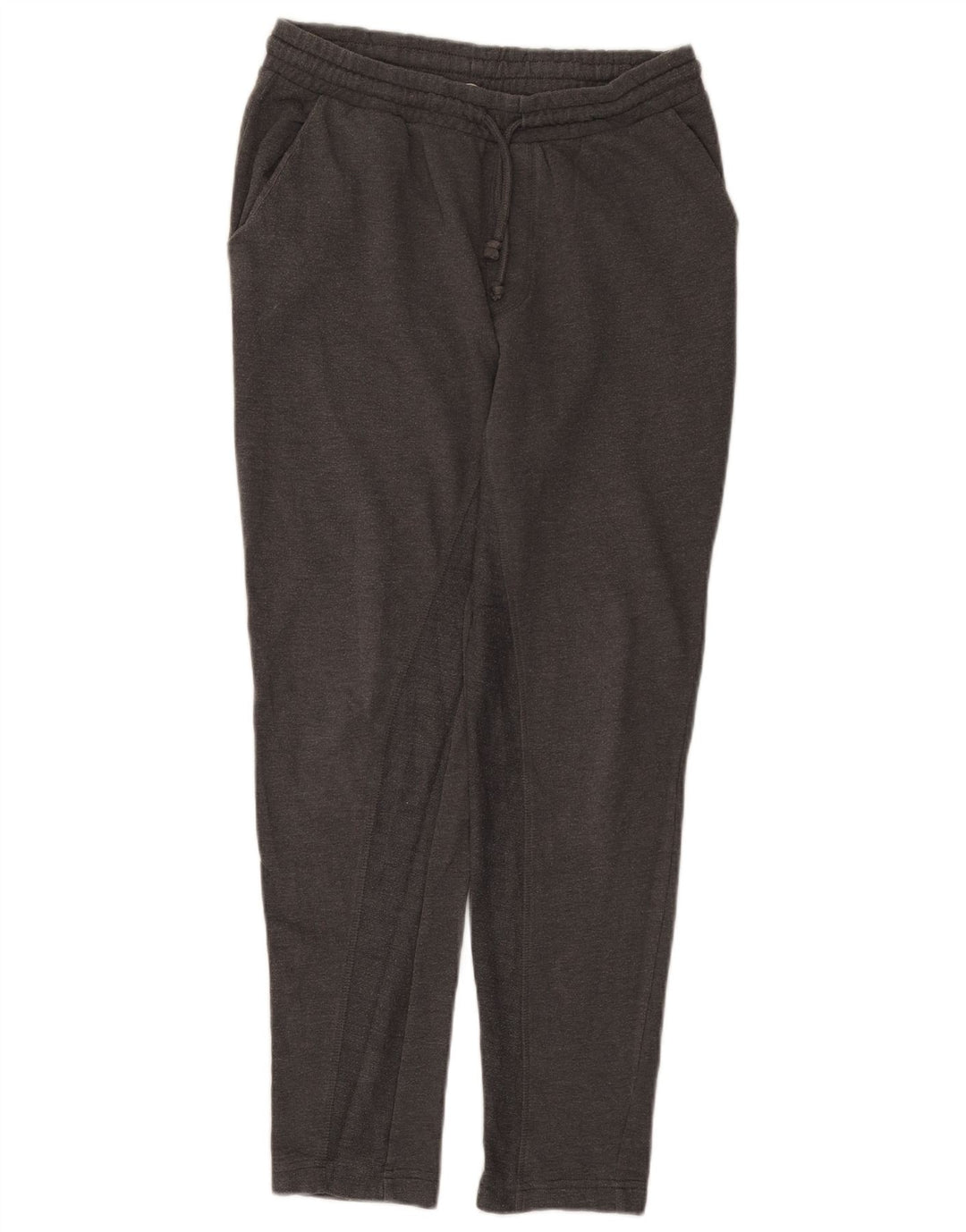 Zara Damen-Windbreaker-Hose, UK 12, mittelgraue Baumwolle