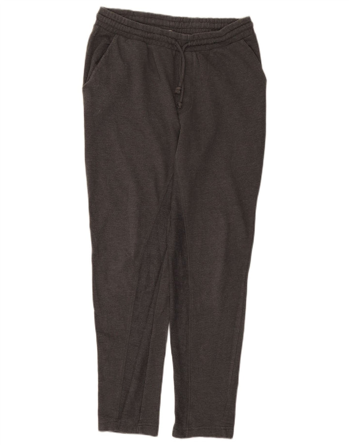 Zara Damen-Windbreaker-Hose, UK 12, mittelgraue Baumwolle