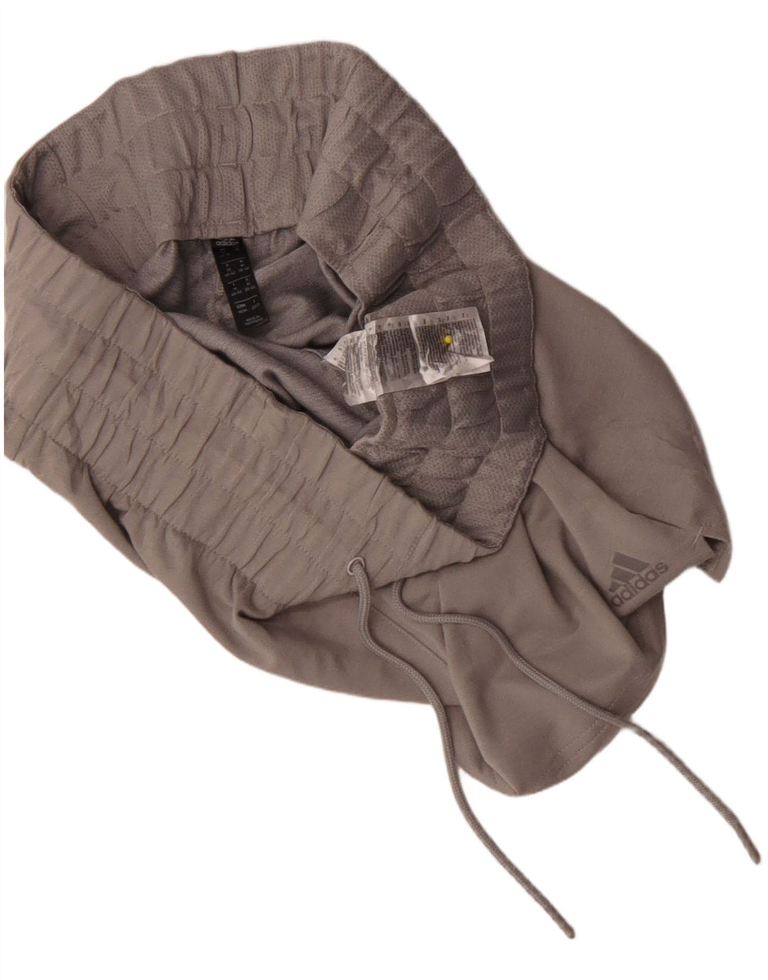 Adidas Damen Sportshorts UK 14 Mittelgraues Polyester