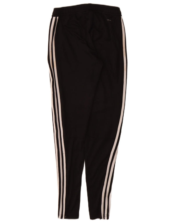 Adidas Damen Climalite Trainingshose UK 4/6 XS Schwarz Polyester