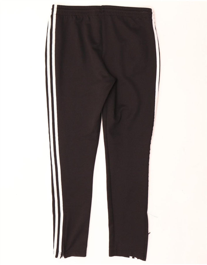 Adidas Damen Trainingshose UK 12 Medium Schwarz Polyester