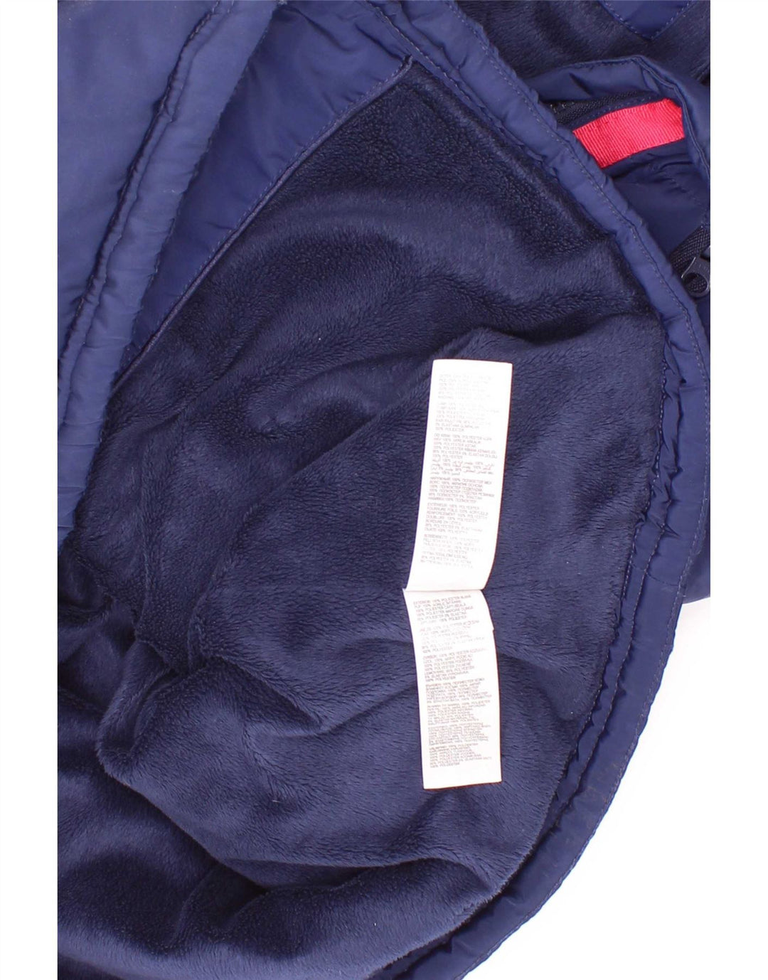 Jasper Conran Mädchen-Parka mit Kapuze, 5–6 Jahre, marineblaues Polyester